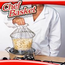 Stainless steel chef basket Fry basket Drain basket