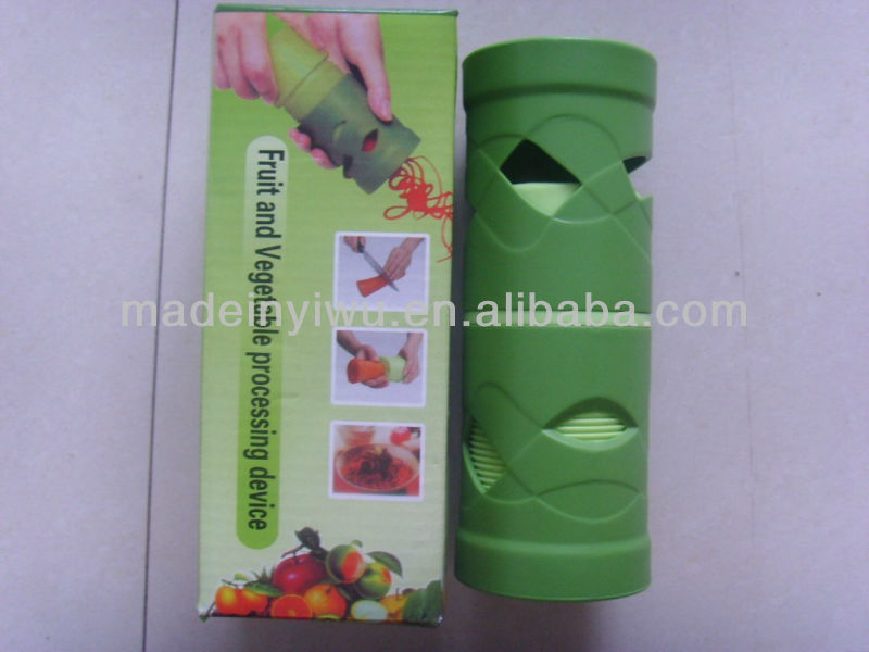 TS Mini slice slicer the Veggie Twister cucumber double sided vegetable slicer