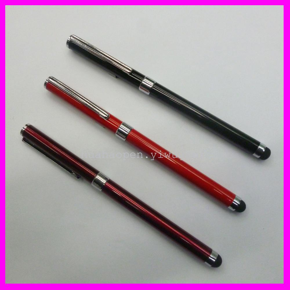 Factory direct sales of metal capacitive pens, touch pens, writing pens and touch pens, dual-purpose capacitive pens