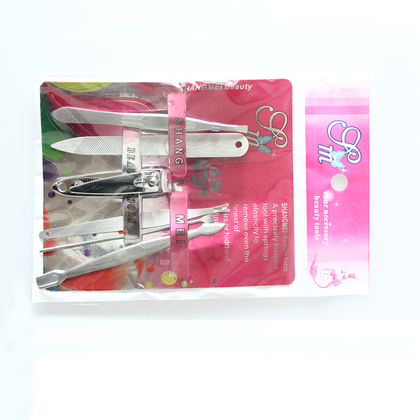A6美容工具套 眉夹镜子 修眉剪 等多件工具细节图