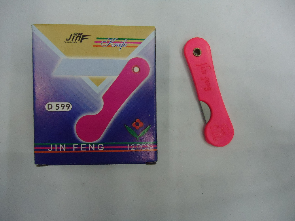 Jinfeng Round Head Plastic, folding knife 599 thumbnail