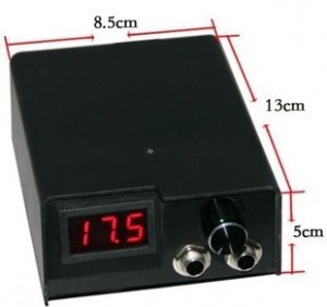 纹身器材 纹身专用电源 P004迷你袖珍电源+电源线 纹身机