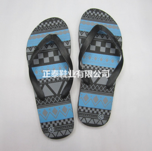 2018 new style men's flip-flops and men's flip-flops details Picture