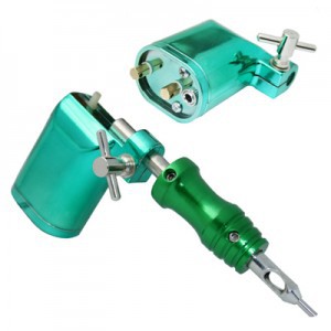 马达纹身机 纹身机 纹身器材 人体彩绘用品 纹身色料套装细节图