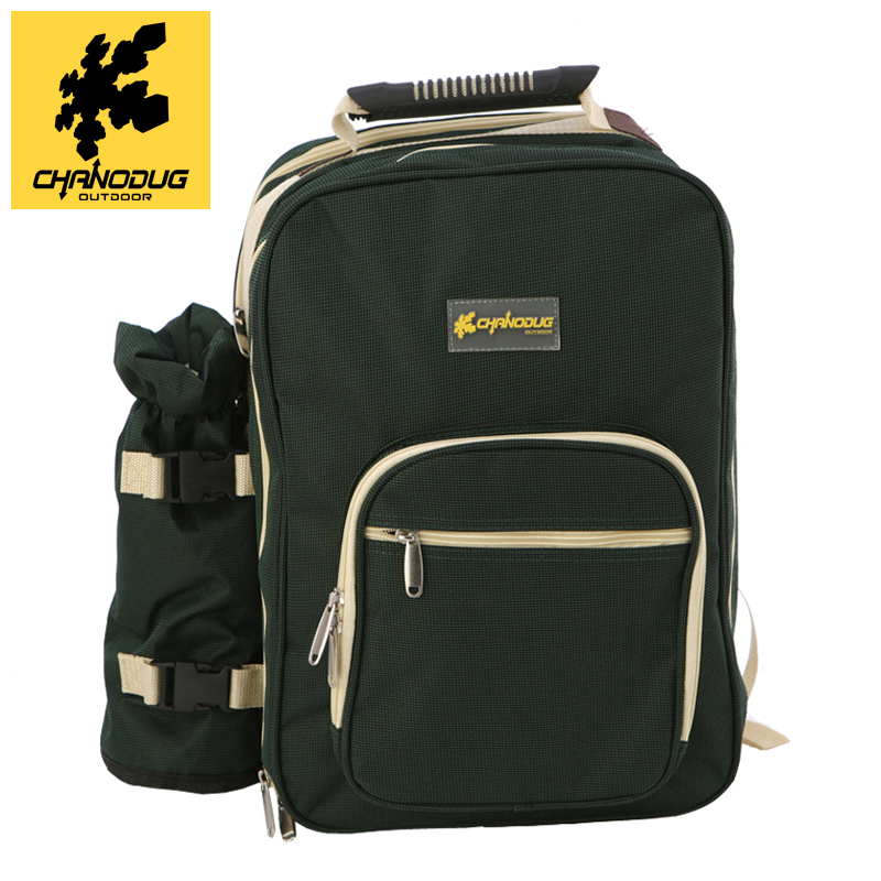 The Xanoduji outdoor picnic bag, barbecue bag and 4-person tableware set are portable details Picture