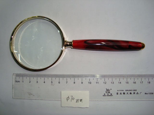 Magnifying glass Metal magnifying glass Jewelry magnifying glass Gold magnifying glass SD631-5