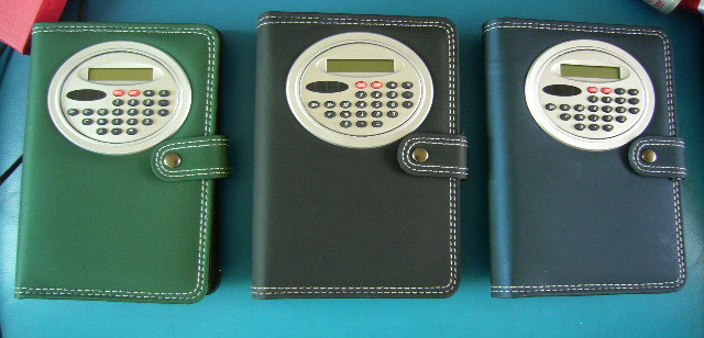 The latest style Mengshu Kai loose-leaf, MSK-875 7 "with calculator, notebook thumbnail