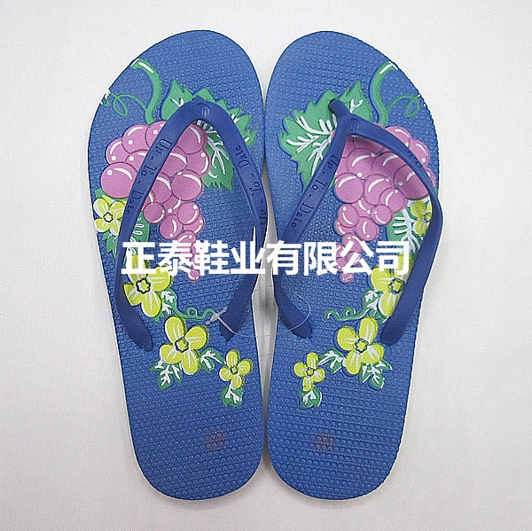 We offer blue grape women's flip-flops, grape women's slippers, and grape flip-flops with flip-flops