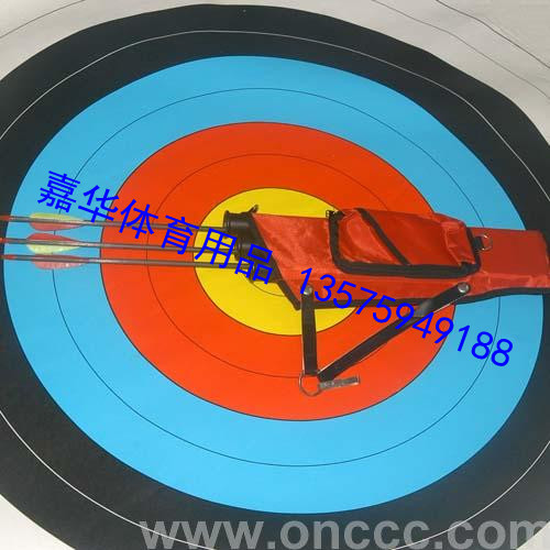 弓箭 红色三管箭包 弓箭厂家 弓箭专卖 箭壶细节图