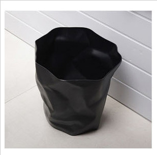 创意褶皱造型/时尚笔筒 时尚垃圾桶 高档垃圾桶 纸篓