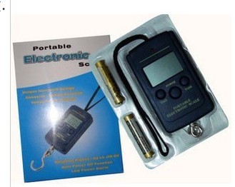 Genuine Weiheng portable electronic scale/electronic scale/hook scale/fishing scale 40kg / 10g Specification image