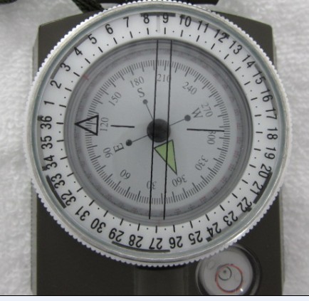 丛理仪表 指南针系列 DC60-2A 经纬度 水平仪细节图