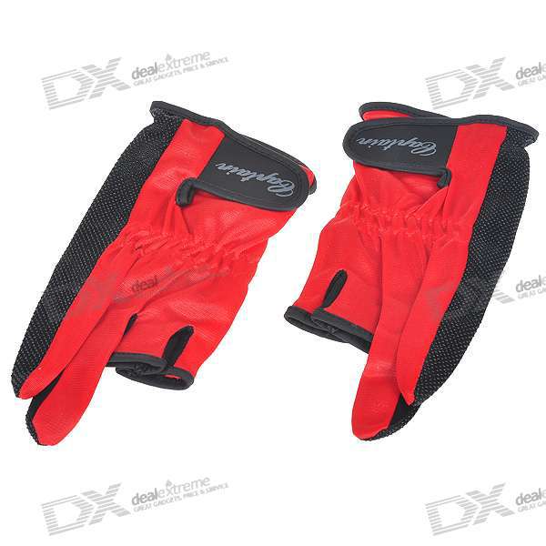 Fishing Gloves Anti-Slip, Anti-Cold, Warm, Sunscreen, Wear-Resistant Lotion 3-Finger Outdoor Gloves Sea Fishing Freshwater Fishing