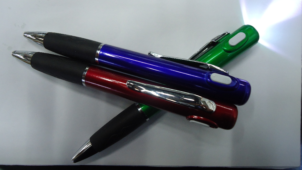 613# Ballpoint Pen With Lamp details Picture