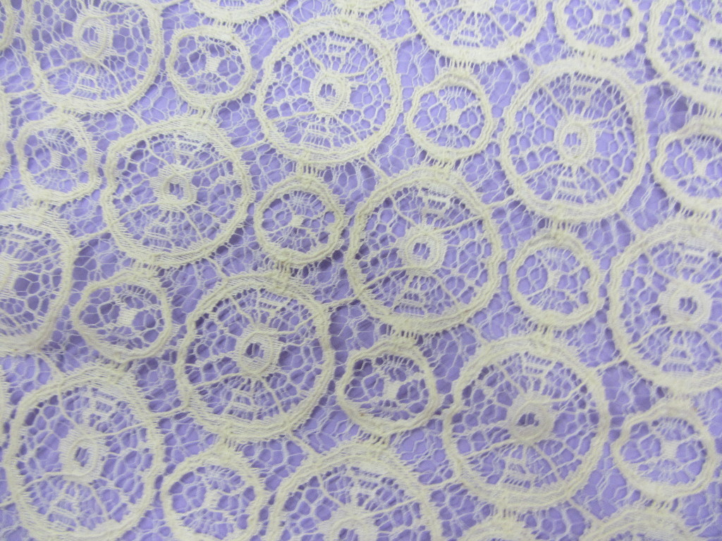 Cotton fabric lace