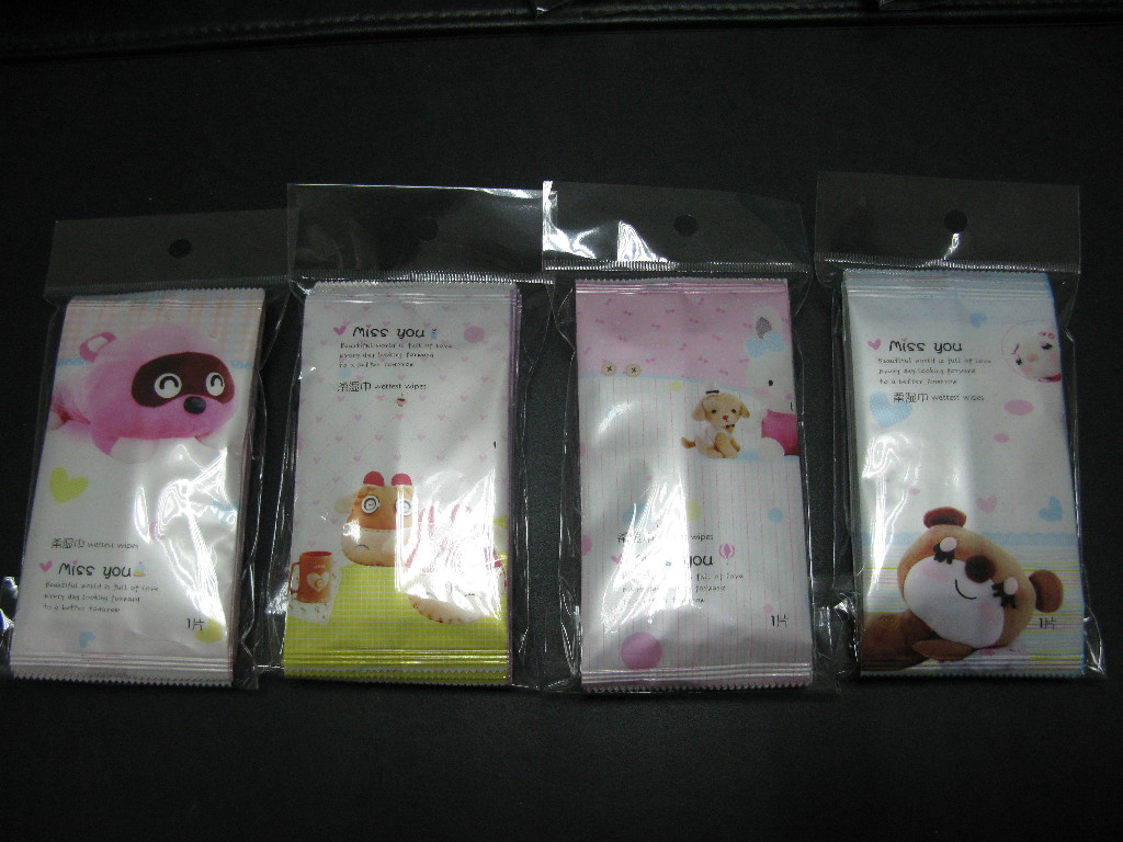 Sheet wet wipes Specification image