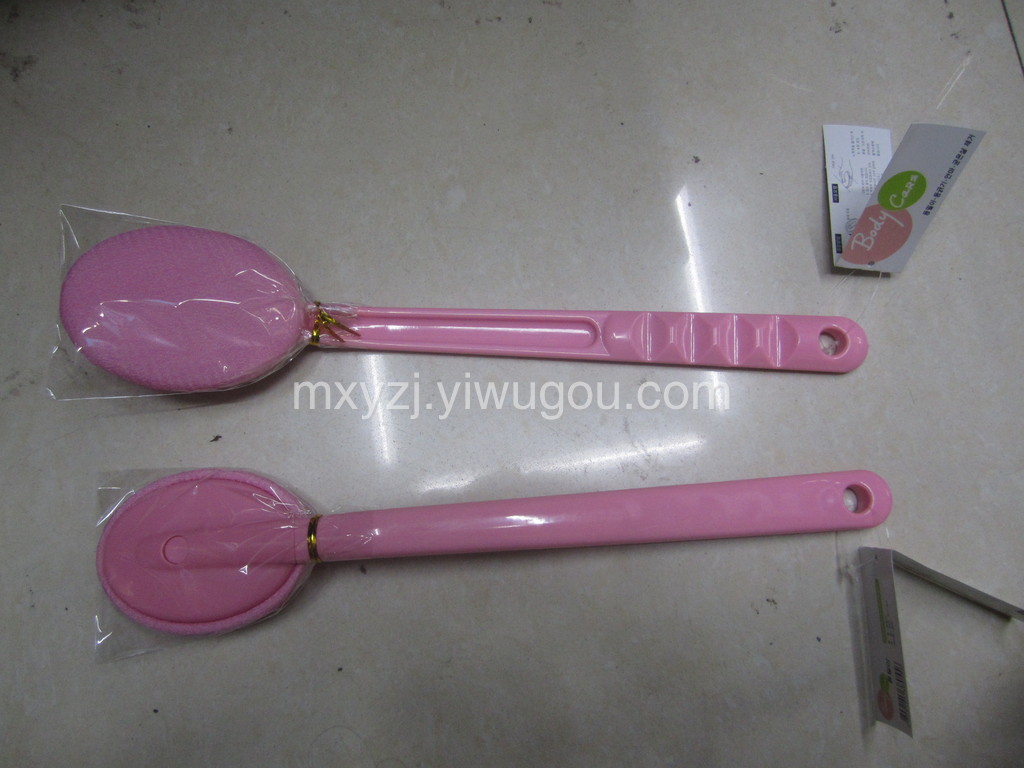 1106 Back rubbing device Round head back rubbing device Bathing rubbing handle Korean back rubbing device thumbnail