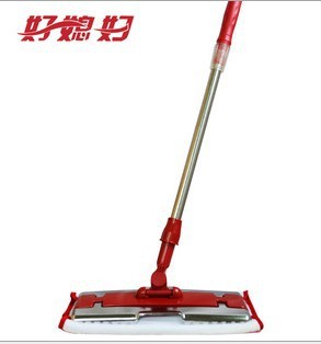 好媳妇超细纤维布不锈钢夹平拖把
