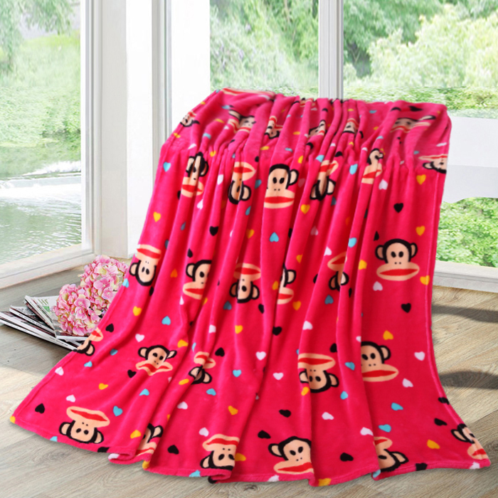 Flannel Blanket, Four-Piece Set, Leisure Blanket, Warm Bed Sheet Manufacturers Application Scenario