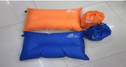 佳蕙野营户外用品G05-A单人自动充气枕头 加厚充气枕头