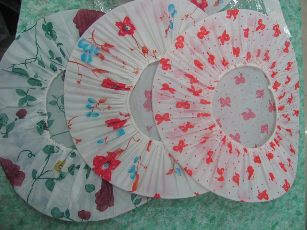 浴室防水浴帽PE浴帽细节图