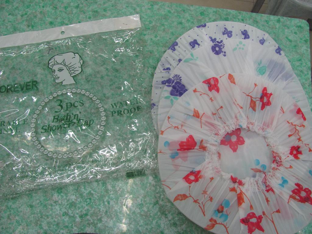 浴室防水浴帽PE浴帽产品图