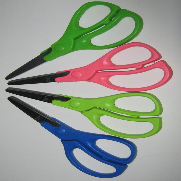 Office scissors, office knives and scissors 2010-2 5-inch spring scissors details Picture