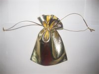 Gold bag gold and silver bag gift bag plain gauze bag trinket bag cloth bag