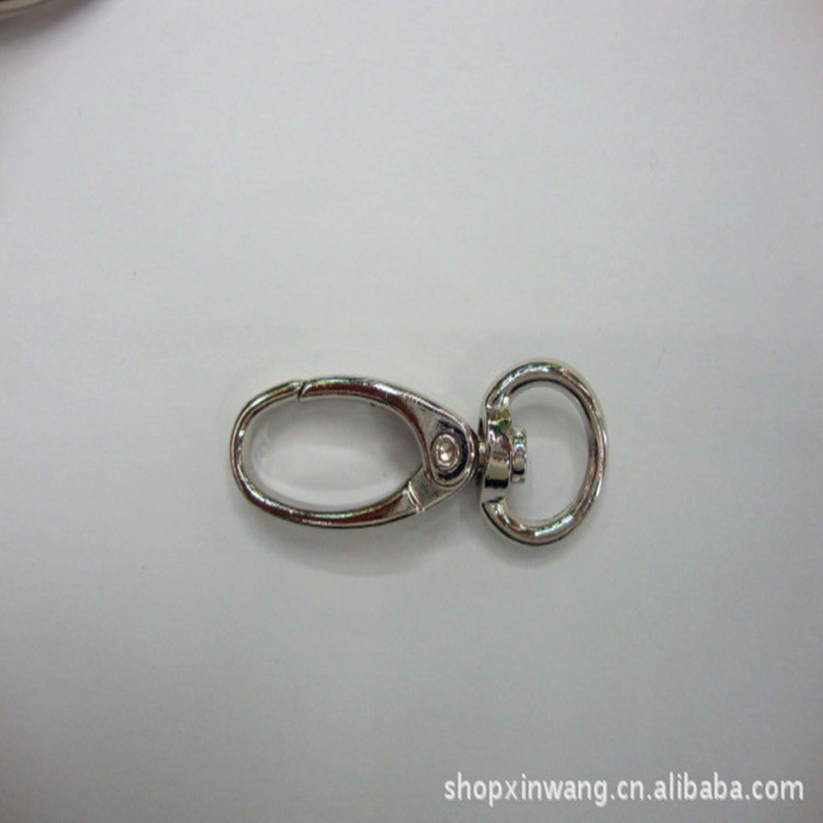 厂家直销 锌合金钥匙扣 龙虾扣 箱包配件 宠物扣