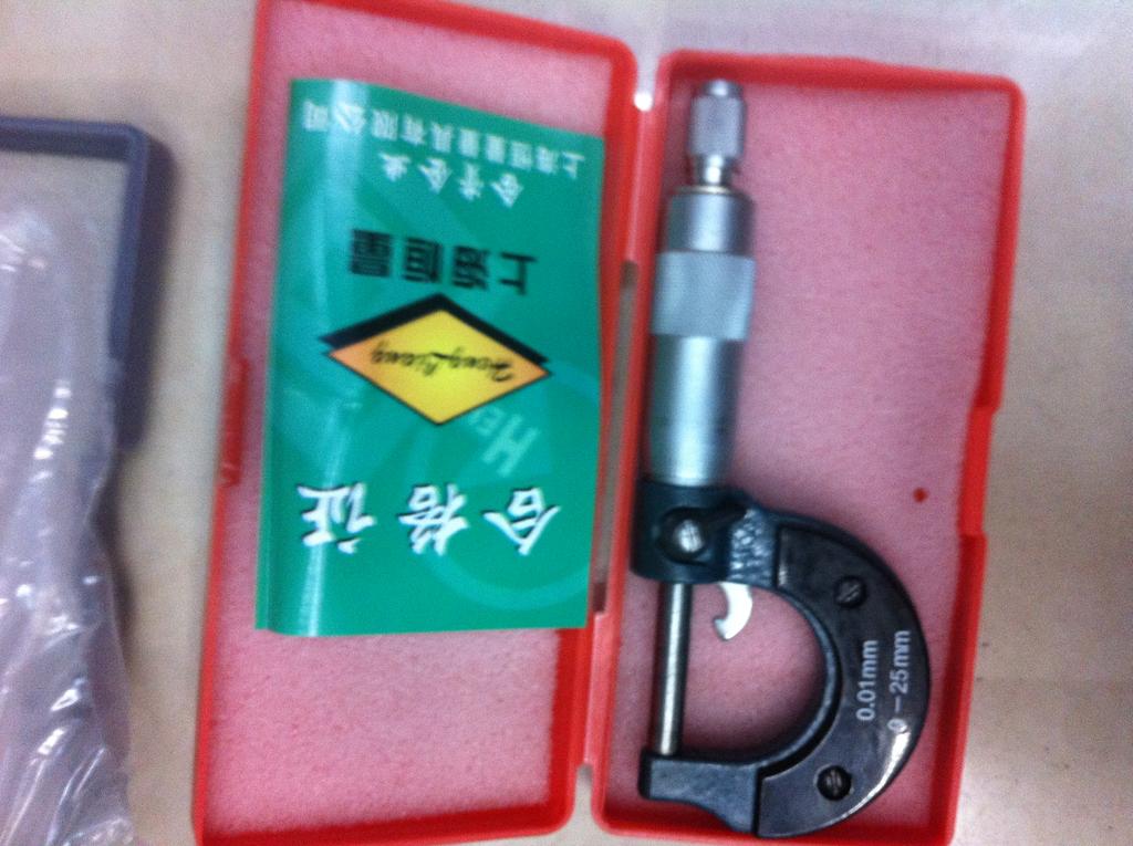千分尺 0-25MM千分尺