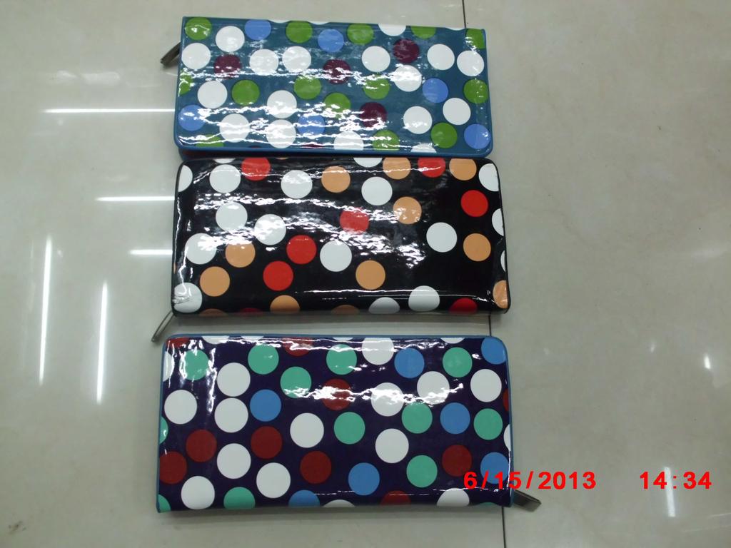 Bolso de la Señora De los puntos de la nieve, bolso de la mano, clip del dinero