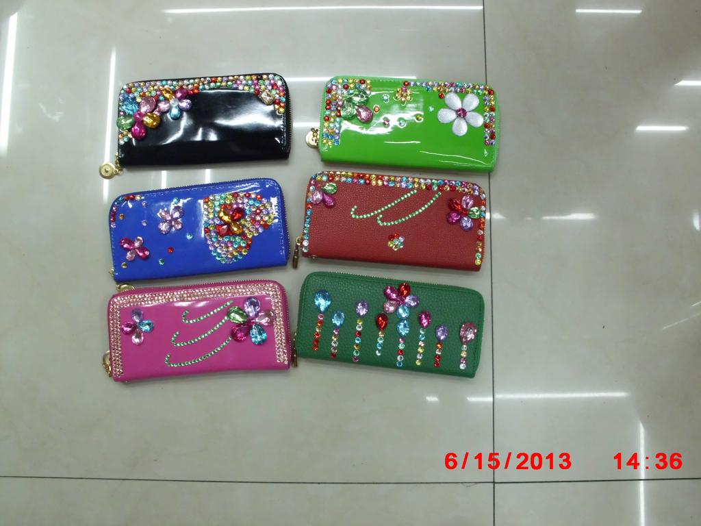 Cartera de moda de mujer de estilo múltiple, cartera de clase media y alta