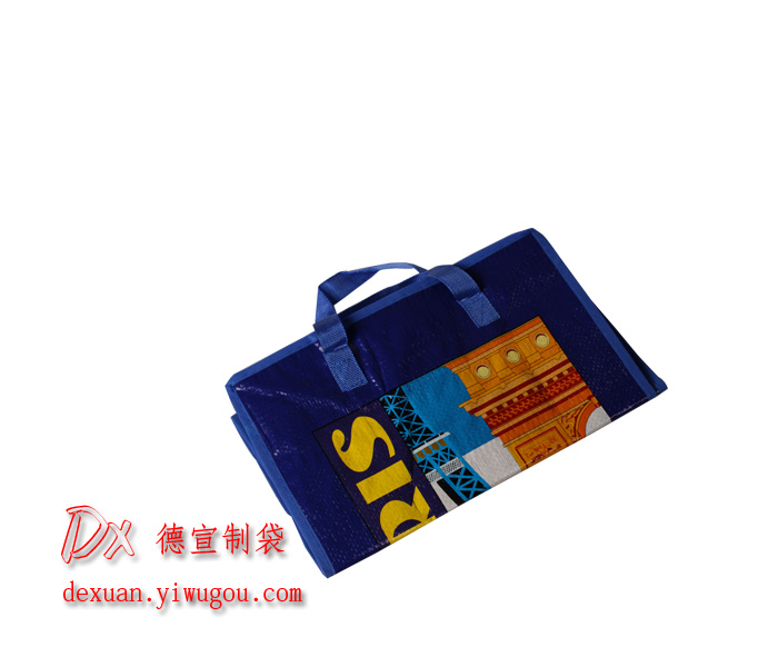 Suministro de fábrica bolsa de compras PP bolsa tejida bolsa recubierto bolsa impresa a color bolsa ecológica personalizada Specification image