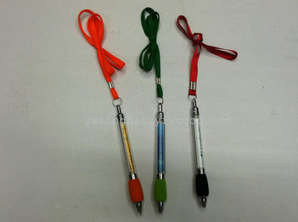 拉纸笔 广告笔 挂绳笔 学习用品 办公用品