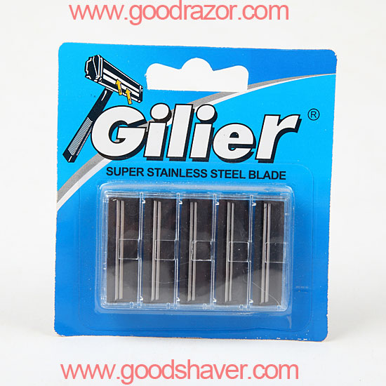 gilier Manual Double Razor Razor blade 5 suction card package G-818 thumbnail