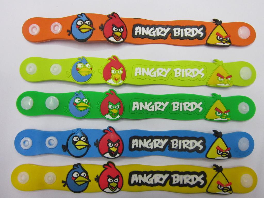 Pvc Soft Rubber Wrist Strap details Picture