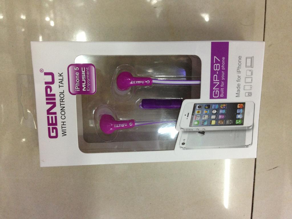Mobile phone earphone in-ear sports earphone thumbnail