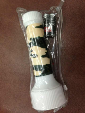 1 LED 2 BETTERY PLASTIC TORCH Plastic flashlight