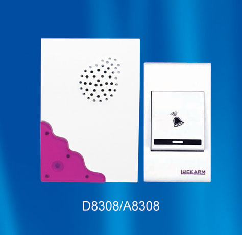 Battery wireless doorbell electronic doorbell wireless doorbell, wireless remote doorbell, 32 music.