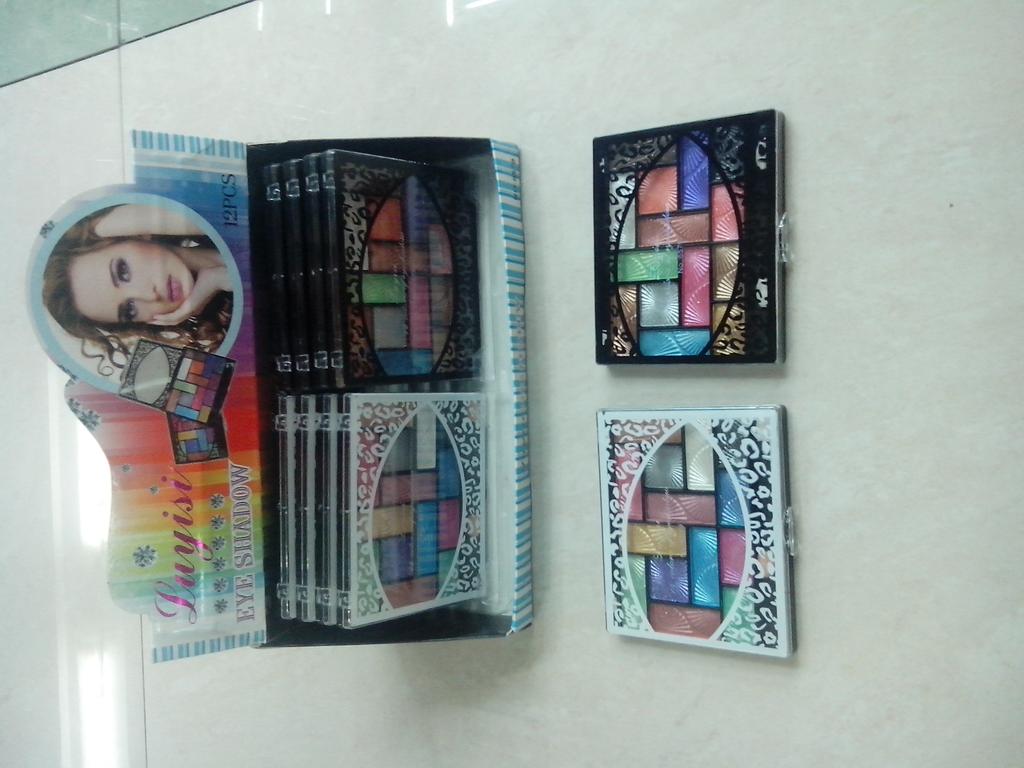 Eyeshadow 6579 New Solid Crystal Diamond Eyeshadow Earth Color Candy Makeup Nude Makeup
