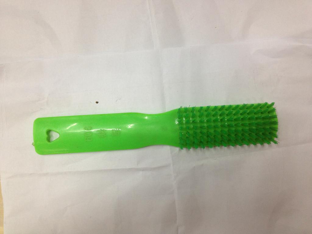Plastic long wash shoe brush color brush plastic brush plastic OPP silk shoe brush plastic brush thumbnail