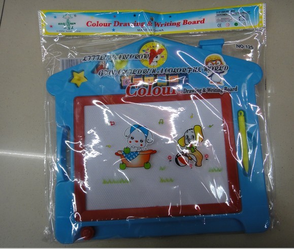 大号磁性写字板 磁性画板 房子形状的 儿童玩具 留言板