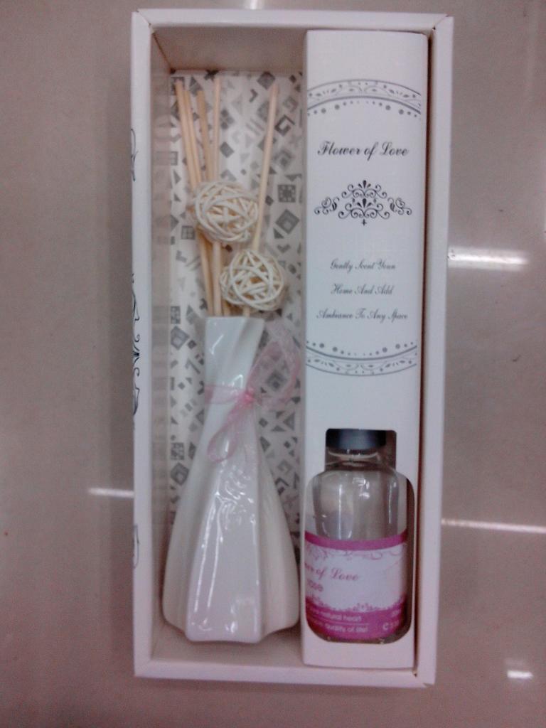 香薰陶瓷藤条香水7002，精美香薰香水礼盒，芬芳怡人，香薰香水礼盒