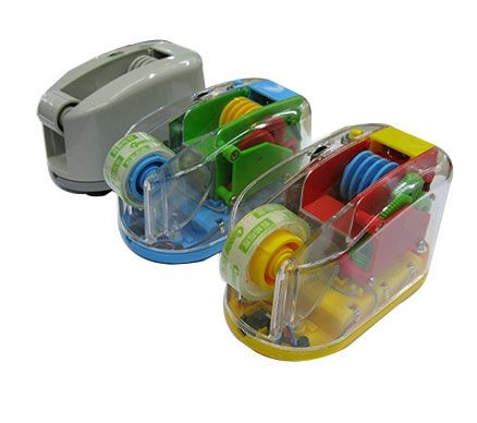 最新型的全自动办公系列产品 电动胶带机 全透明，半透详情3