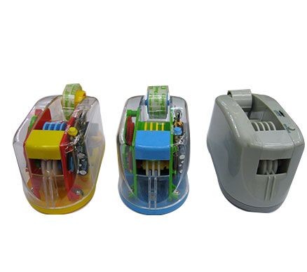 最新型的全自动办公系列产品 电动胶带机 全透明，半透详情4