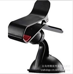 车载手机夹子支架 懒人吸盘手机架汽车用品单夹手机座产品图