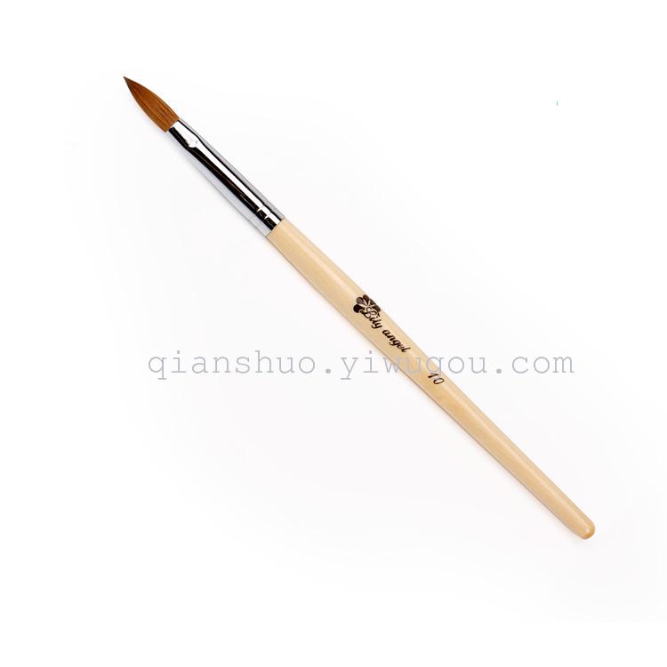 Wholesale of nail art tools, imported crystal pens, carved pens, pure carved bristles, absolutely no forks, sold at wholesale prices Specification image