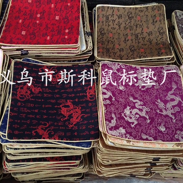 厂家直销丝绸鼠标垫 织绵鼠标垫 中国风鼠标垫，礼品鼠标垫，广告鼠标垫细节图