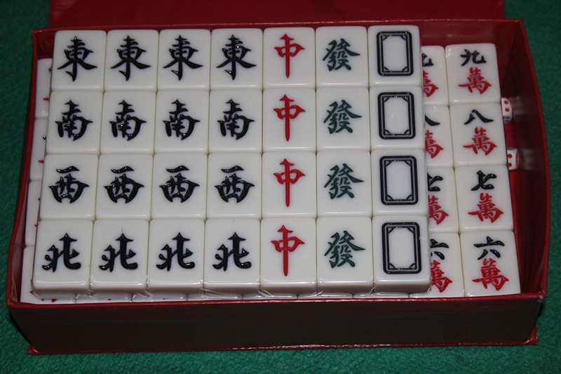 Box of melamine hand mah-jongg second grade super large ordinary hand playing manual mahjong