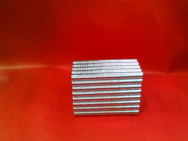 厂家直销常规现货 强磁 钕铁硼铁 包装磁铁 玩具磁铁10*1mm 镀镍 圆片